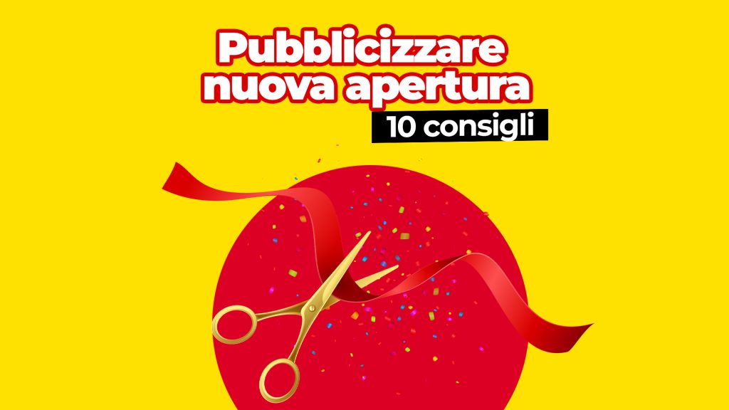 pubblicizzare nuova apertura