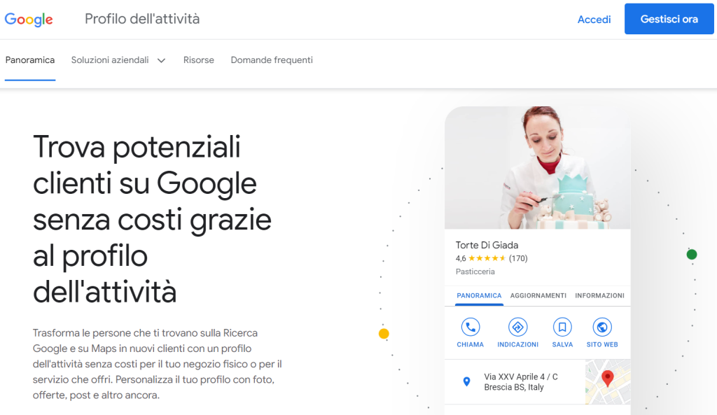 google per ristoranti